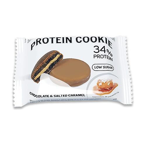 Pwd Protein cookie 34% chocolate and toffee 1 bar of 30g (Caramel - Chocolate) on Productcaster.