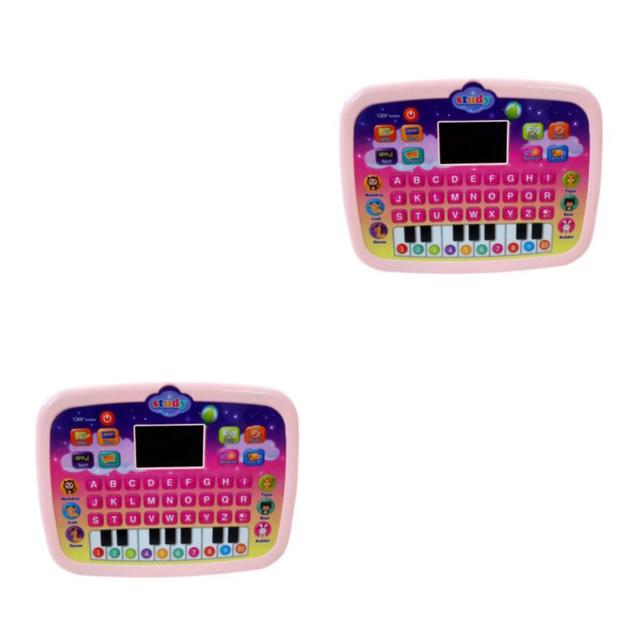 1/2/3/5 Childhood Education English Tablet Cognitive Kids Tablet Toy 2PCS on Productcaster.