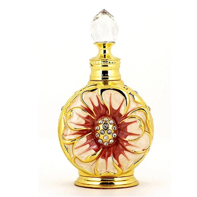 Butelki perfum Empty Vintage Peacock Shape Decor Glass Perfume Bottle do olejku eterycznego 12ml (uwaga: pusta butelka) czerwony on Productcaster.