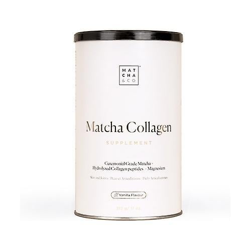 Matcha & Co Collagen with magnesium and vanilla flavored matcha tea 312 g of powder (Vanilla - Matcha) on Productcaster.