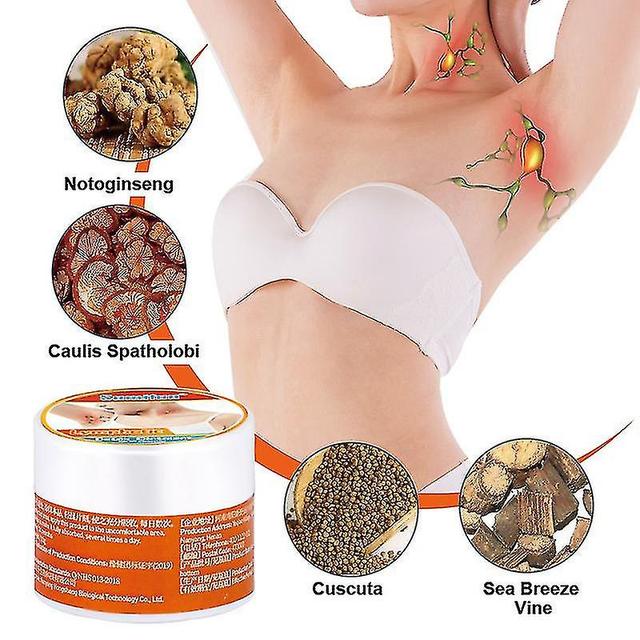 3pcs New Lymphatic Detox Cream Herbal Neck Armpit Lymph Nodes Swelling Tre on Productcaster.