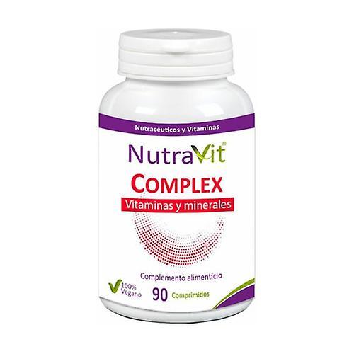 Nutravit complex vitamins and minerals 90 tablets of 1500mg on Productcaster.