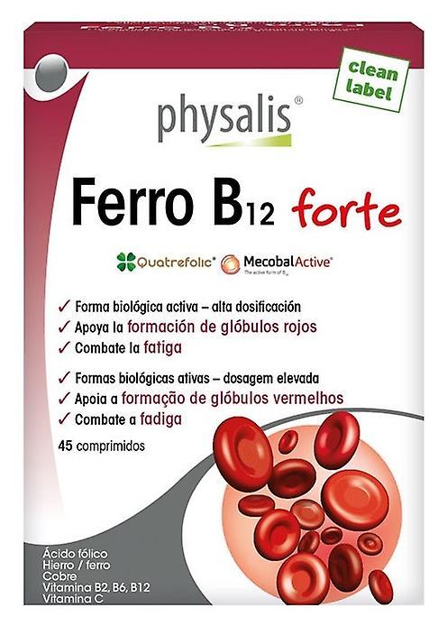 Physalis Ferro B12 Forte 45 tabletter on Productcaster.