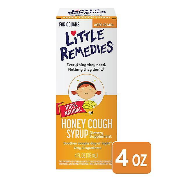 Little remedies honey cough syrup, 100% natural, 12 months & up, 4 fl oz on Productcaster.