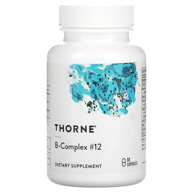 Thorne Research, B-Complex #12, 60 Capsules on Productcaster.