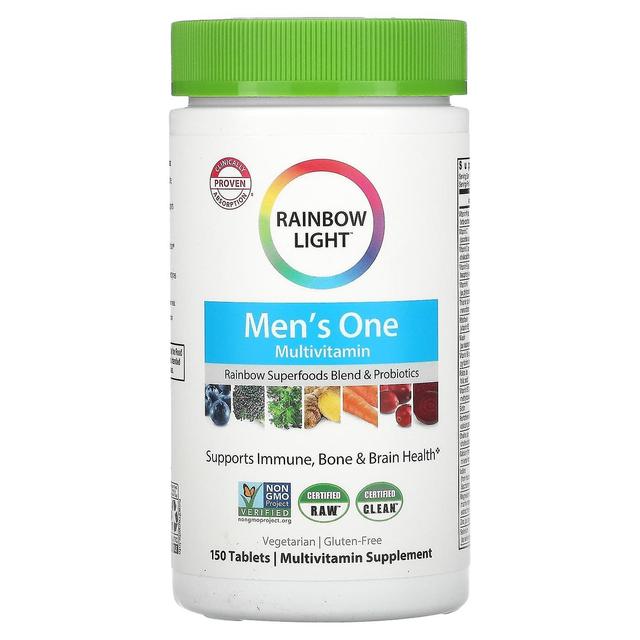 Rainbow Light, Multivitamínico Masculino, 150 Comprimidos on Productcaster.