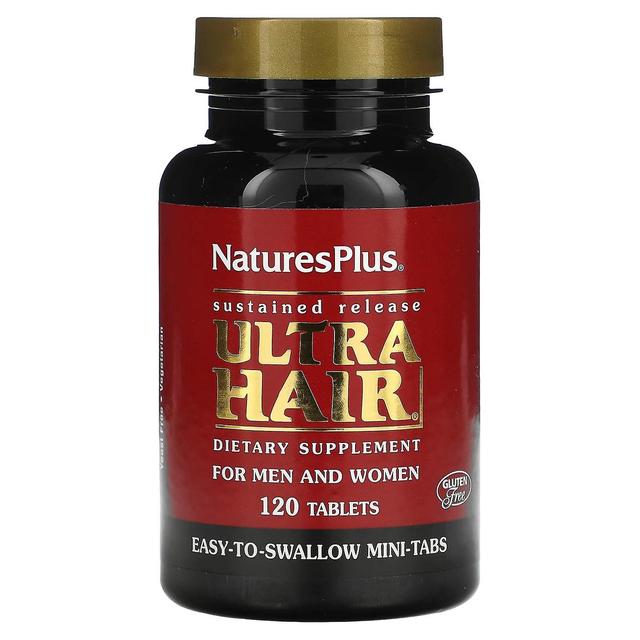 Nature's Plus NaturesPlus, Ultra Hair, For Men & Women, 120 Tablets on Productcaster.