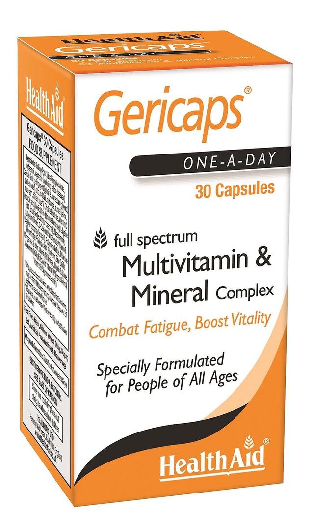 Health aid gericaps multivitamin & mineral complex 30's on Productcaster.