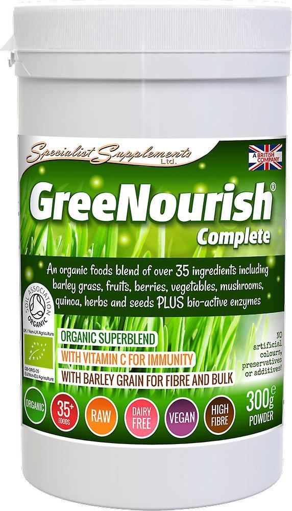 Specialist supplements greenourish complete 300g on Productcaster.