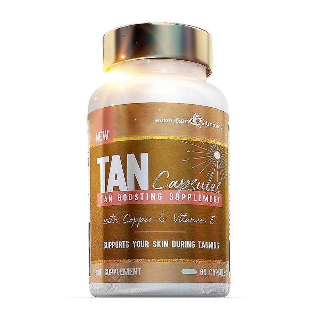 Tan Capsules Tan Boosting Supplement With Paba, Copper And Vitamin E - 60 Capsules - Tanning Support -- on Productcaster.