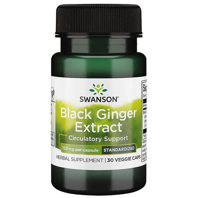 Swanson Ingwer-Extrakt 100mg 30 vegetarische Kapseln on Productcaster.