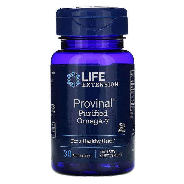 Life Extension Livsförlängning, Provinal Renad Omega-7, 30 Softgels on Productcaster.