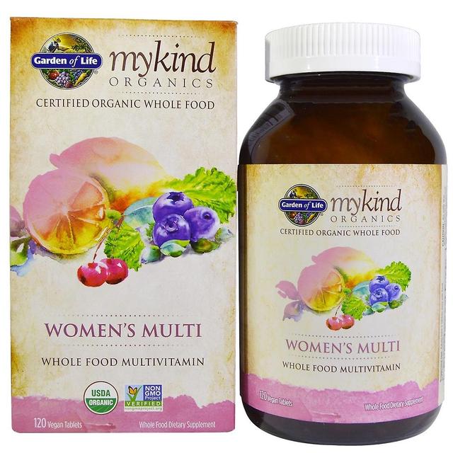 Garden of Life Mykind Organics Women'S Multi 120 Tablets on Productcaster.