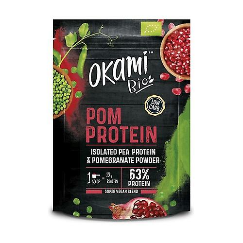 Okami Pea Pomegranate Protein Isolate Powder 500 g of powder on Productcaster.