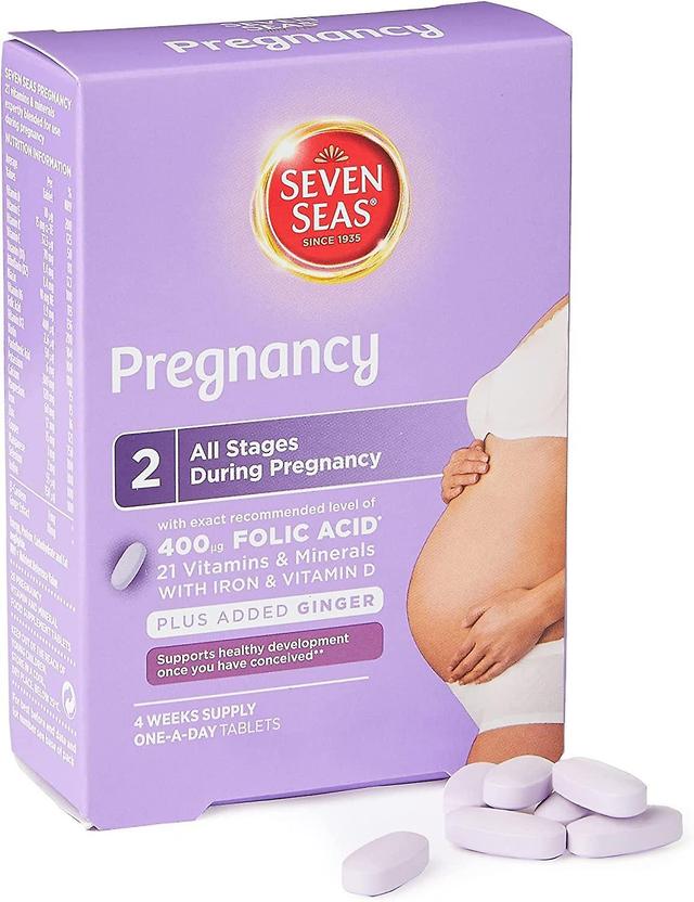 Seven Seas Sete mares gravidez multivitamínicos com ácido fólico 4 semana fornecimento - 28 comprimidos on Productcaster.