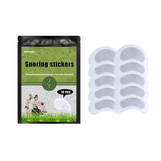 10pcs Snurken Stickers Herbal Formual Safe Niet-irriterend Genezen Snurken Vredige slaap on Productcaster.