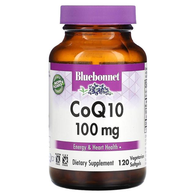 Bluebonnet Nutrition, CoQ10, 100 mg, 120 Vegetarian Softgels on Productcaster.