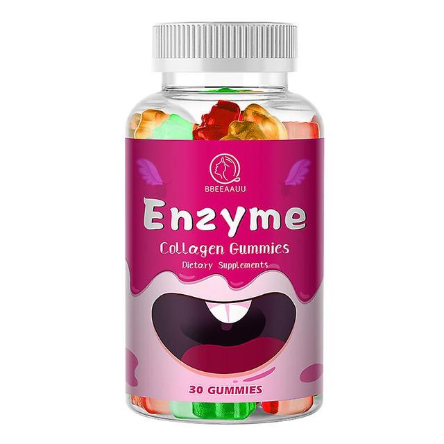 Tib Non-gmo Collagen Enzyme Gummies Ty And Health Slimming Products Break Down Fat Support Joint Skin And Nail Health 30pcs on Productcaster.