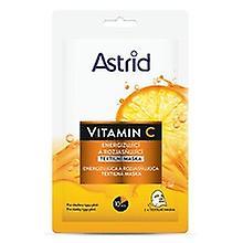 Astrid - C-vitaminmaske (1 stk) - Energigivende og lysende tekstilmaske on Productcaster.