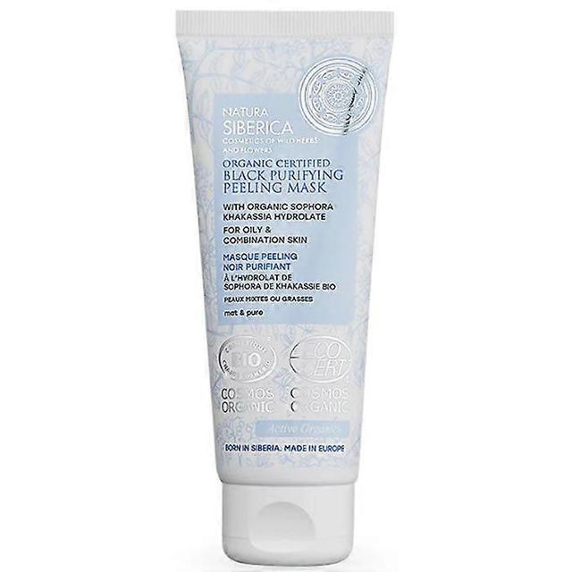 Natura siberica black purifying peeling mask 75ml on Productcaster.