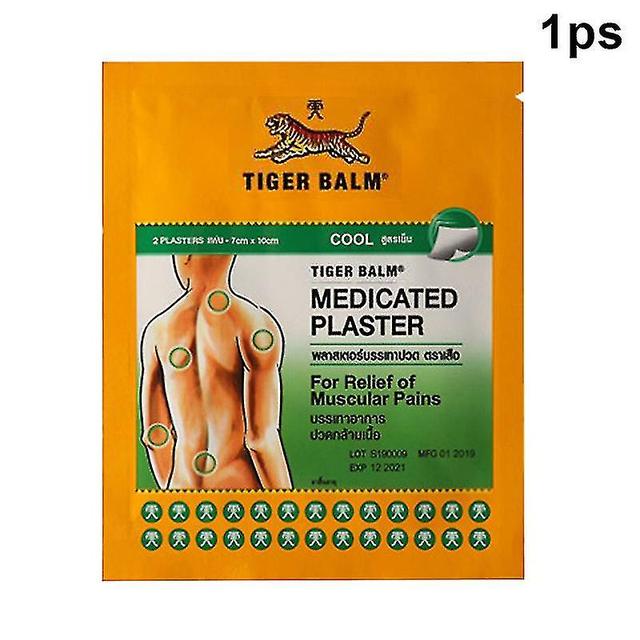 Cloud Xiang Tiger Balm Plaster Relief Pain For Women Men Effective Warm Or Cool High Quality Green 1ps Large on Productcaster.