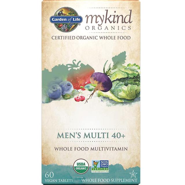 Garden of life mykind organics men's multi 40+ 60's on Productcaster.