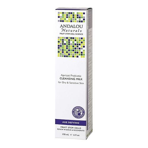 Andalou Naturals Apricot Probiotic Cleansing Milk, 6 oz (Pack of 1) on Productcaster.