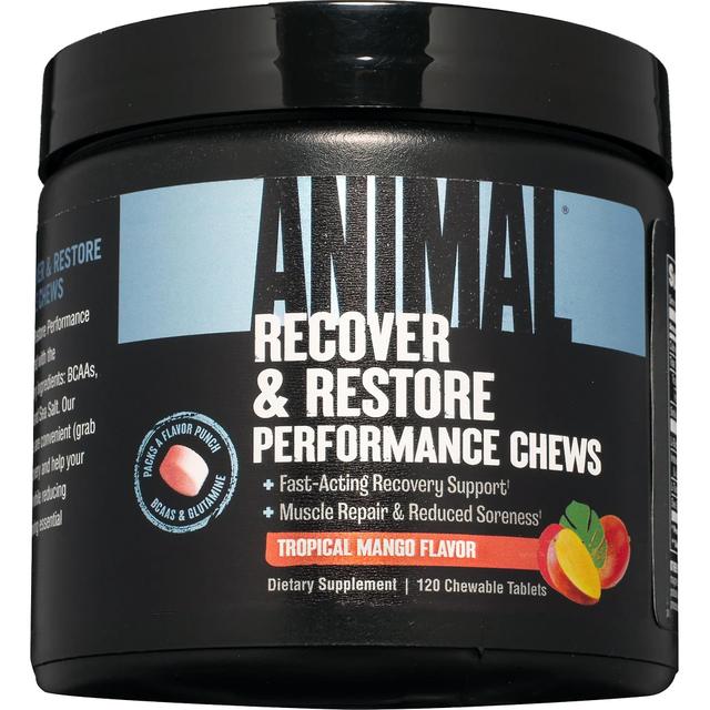 Universal Nutrition Animal Recovery Chews - Tropical Mango - 120 Tablets on Productcaster.