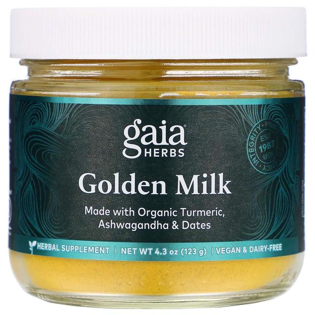 Gaia Herbs Gaia urter, gylden mælk, 123 g on Productcaster.