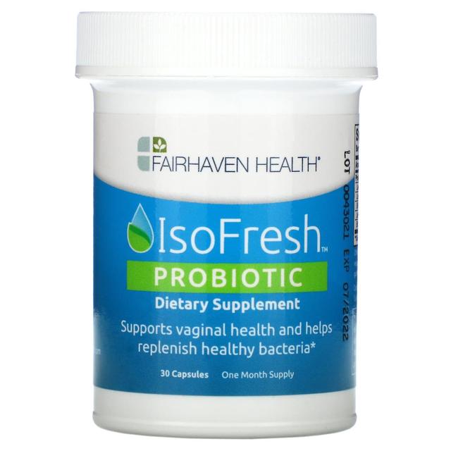 Fairhaven Health, IsoFresh Probiotic for Feminine Balance, 30 Capsules on Productcaster.