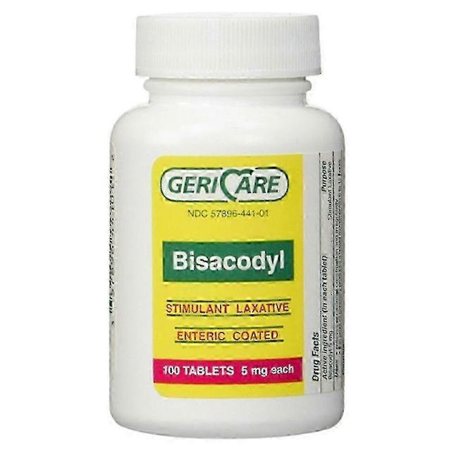 Gericare bisacodyl, stimulant laxative, tablets, 100 ea on Productcaster.