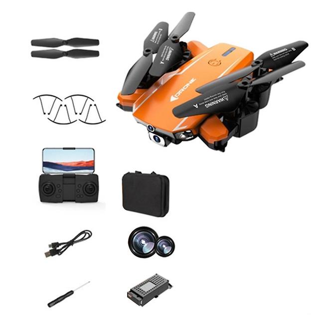 Portátil negro / naranjas Drone-cámara con bolsa 360 Flip Ajuste de velocidad Quadcopters Regalos para niños adultos Naranja Dual8K 1B on Productcaster.