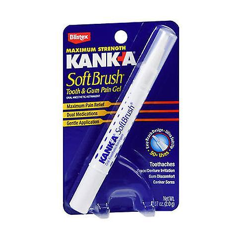 Kanka Kank-A Soft Brush Tooth/Mouth Pain Gel Professional Strength, 0.07 oz (Pack of 1) on Productcaster.