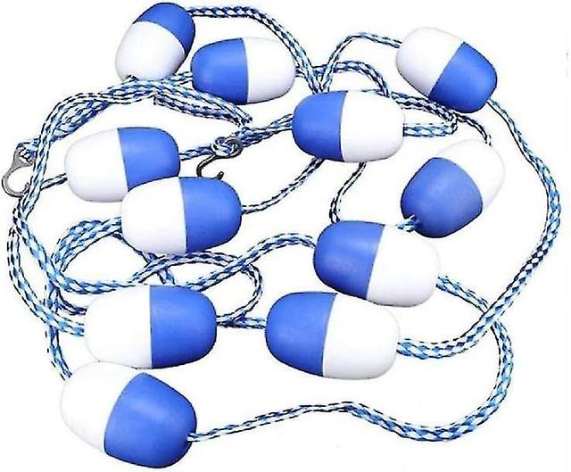 Pool Safety Divider Rope 5m - Floating Lane Line for Waterway Shoal Buoy - Pool Equipment Kit (11 Ba on Productcaster.