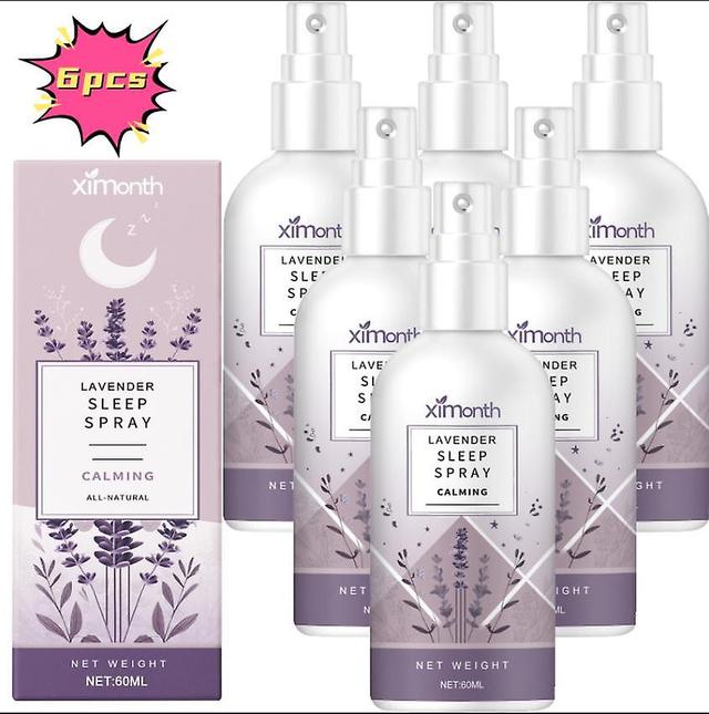 Ximonth sleep spray relieves anxiety, fatigue, light sleep, cares for sleep, relaxes body and mind, lavender spray Vitamins & Supplementss1PCS) 6PCS on Productcaster.