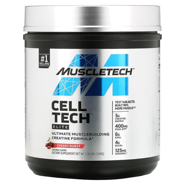 MuscleTech, Cell Tech, Elite, Cherry Burst, 1.3 lbs, (591 g) on Productcaster.