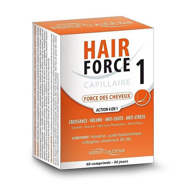 Institut Claude Bell Hair Force One Anti-Haarausfall Nahrungsergänzungsmittel on Productcaster.