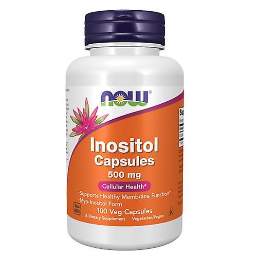 NOW Foods Jetzt Lebensmittel Inositol, 500 mg, 100 Kapseln (Packung mit 4) on Productcaster.