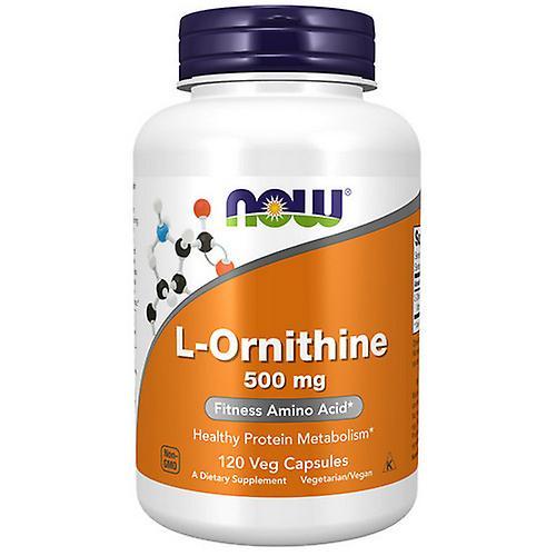 Now Foods L-Ornitina,500 mg,120 Cápsulas (Pacote de 3) on Productcaster.