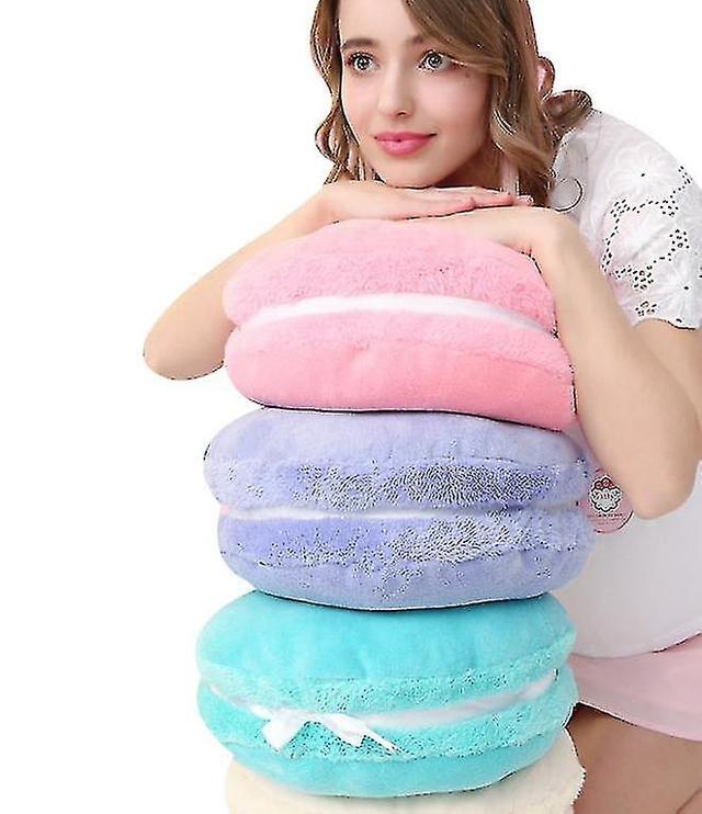 Macaron Pillow Plush Back Bolster Cushion on Productcaster.