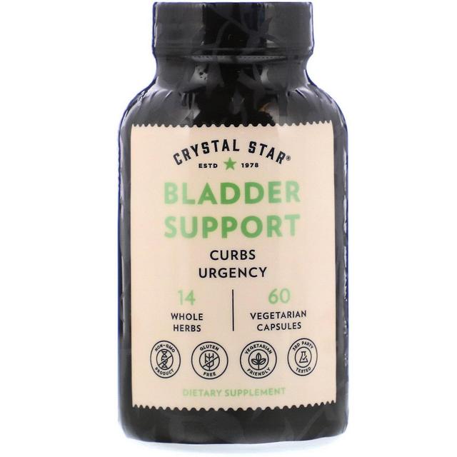 Crystal Star, Bladder Support, 60 Vegetarian Capsules on Productcaster.