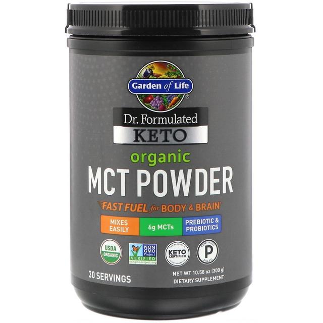 Garden of Life, Dr. Formulated Keto, Organic MCT Powder, 10.58 oz (300 g) on Productcaster.