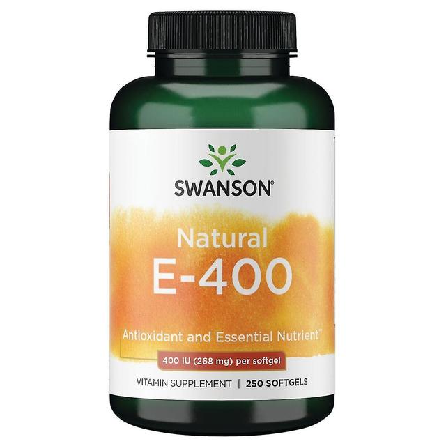 Swanson Vitamin E 400iu (268 Mg) 250 Softgels on Productcaster.