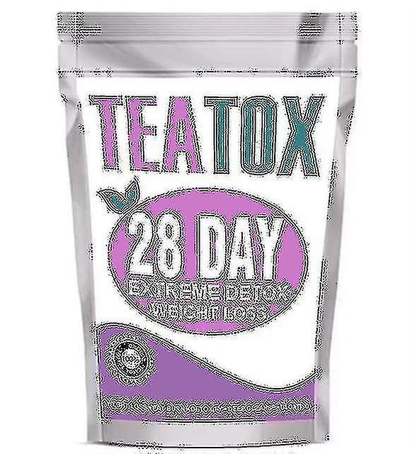 28days Detox Tea Produkty odchudzające do oczyszczania jelita grubego i spalania tłuszczu on Productcaster.