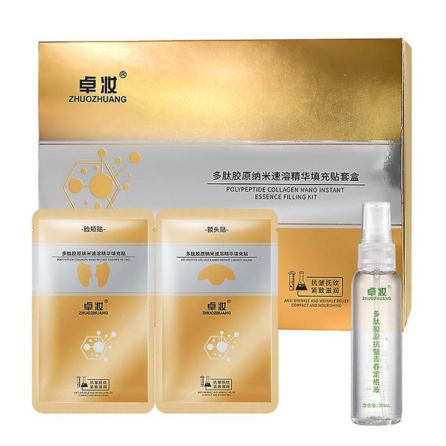 Peptide Deer Bone Collagen Essence Kit Anti Aging Nano Instant Essence Filling Essence Set Moisturizing Skin Care 1 pcs 2 Pcs on Productcaster.