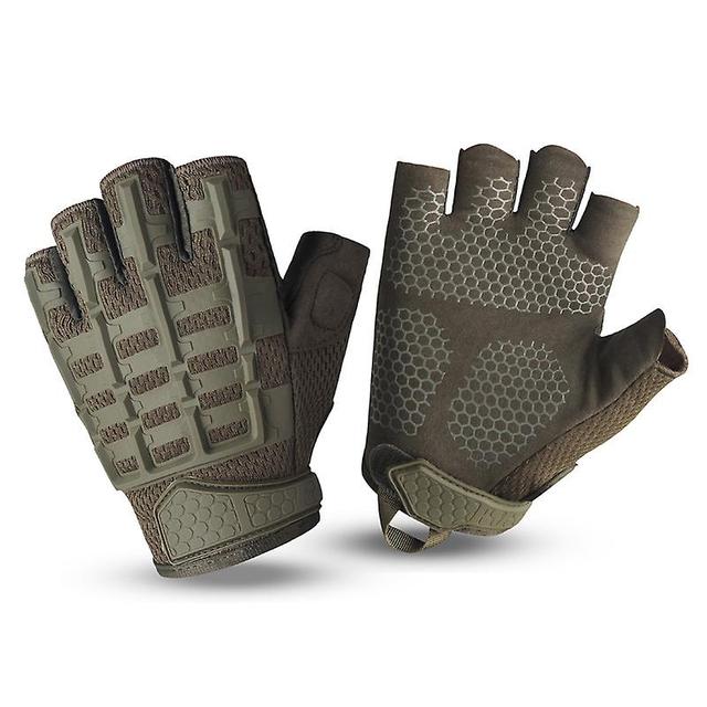 Dewenwils Dww-Gants Demi-Doigt Gants de Cyclisme Tactique Militaire de Combat pour Sports Extrieurs on Productcaster.