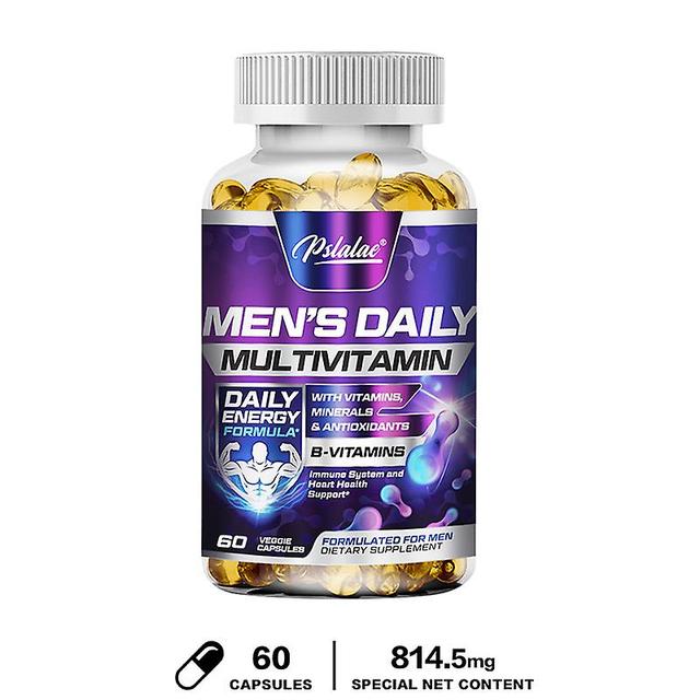 Vorallme Men's Multivitamin Supplement With Vitamins A, B12, C, D And E For Energy Support And Zinc For Immune Health 60 Capsules on Productcaster.