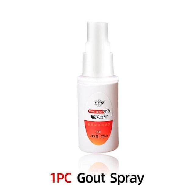 Jinzhaolai Chinese Herbal Medicine Gout Treatment Spray Relief Joint Bone Pain-efficient Neuralgia Acid Health Care Liquid 1PCY 35ML on Productcaster.