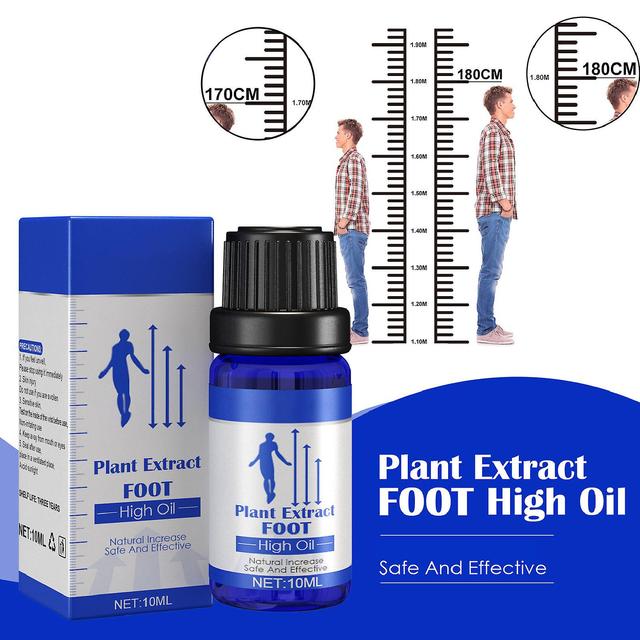 2024 New,10ml Height Growth Foot Oil Safe Mild Strong Permeability Height Increasing Bone Growth Essential Oil on Productcaster.