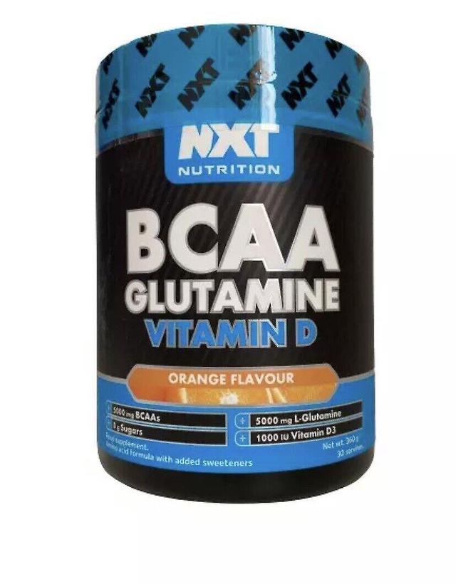 NXT Nutrition BCAA Glutamine Vit D Recovery Training Health Fitness Drink - 792g Orange on Productcaster.